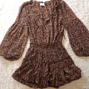 Buddy Love ruffled zozo mini dress